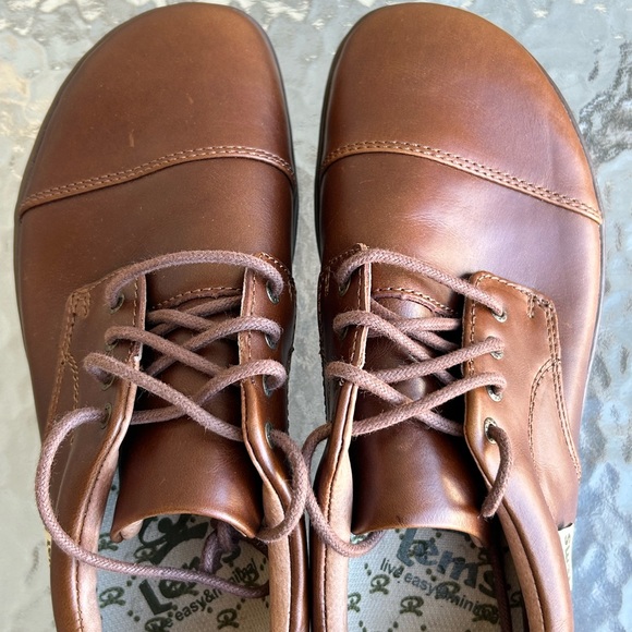 New! Mens LEMS (Boulder, Col) Nine2Five Leather Minimalist Casual Shoes sz 8.5 - Picture 5 of 12